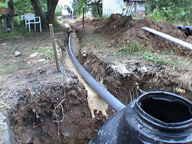 fosse septique drainage